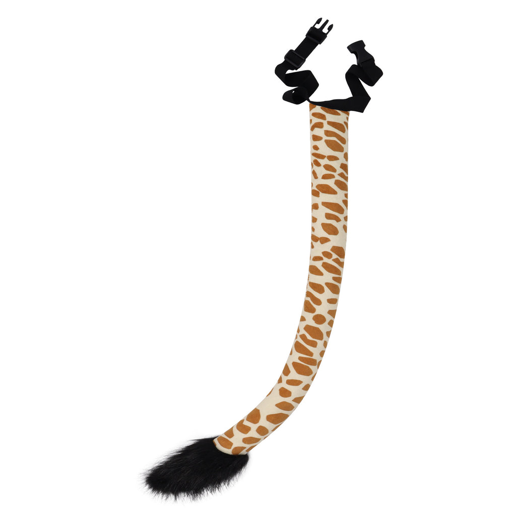 Halloween Costume Party Animal Tail Accessory - Lion, Zebra, Tiger, Giraffe Cosplay Animal Tail Prop
