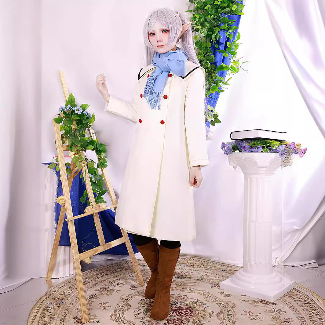 Funeral Lilian cosplay costume, Simmel elf ear magic, game anime cosplay set, female
