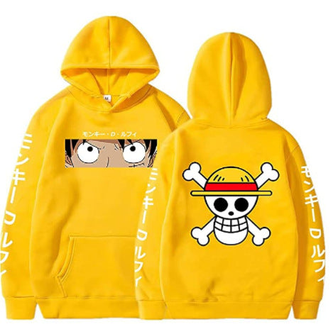 One Piece Sauron Anime Plush Loose Hoodie Sweater