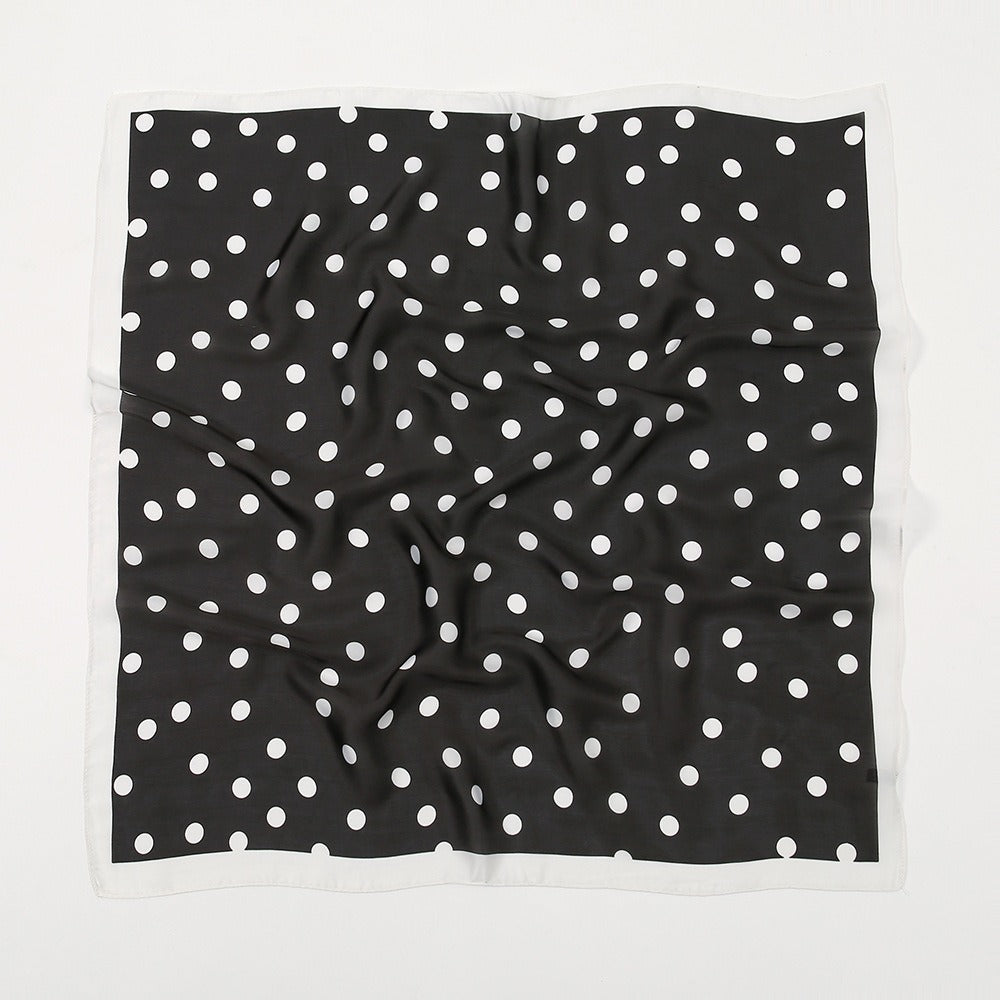Scarf Women's Spring, Summer, and Autumn New Simulation Silk 70 Square Scarf Versatile Professional Decoration Scarf