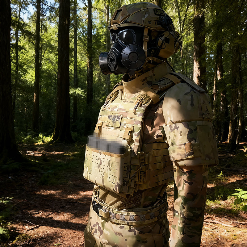 Protective Bicep Armor - Adjustable Tactical Shoulder Harness for Hunting & Airsoft