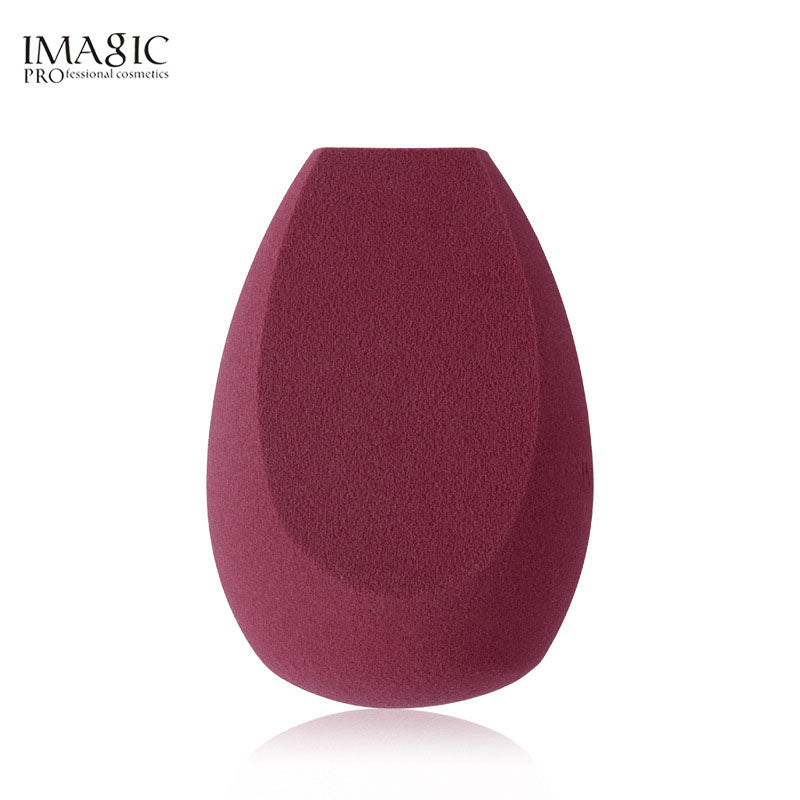 IMAGIC Make Up Egg Wet And Dry Non Latex Soaking Water Becomes Bigger And Cut Diagonally Without Powder Puff