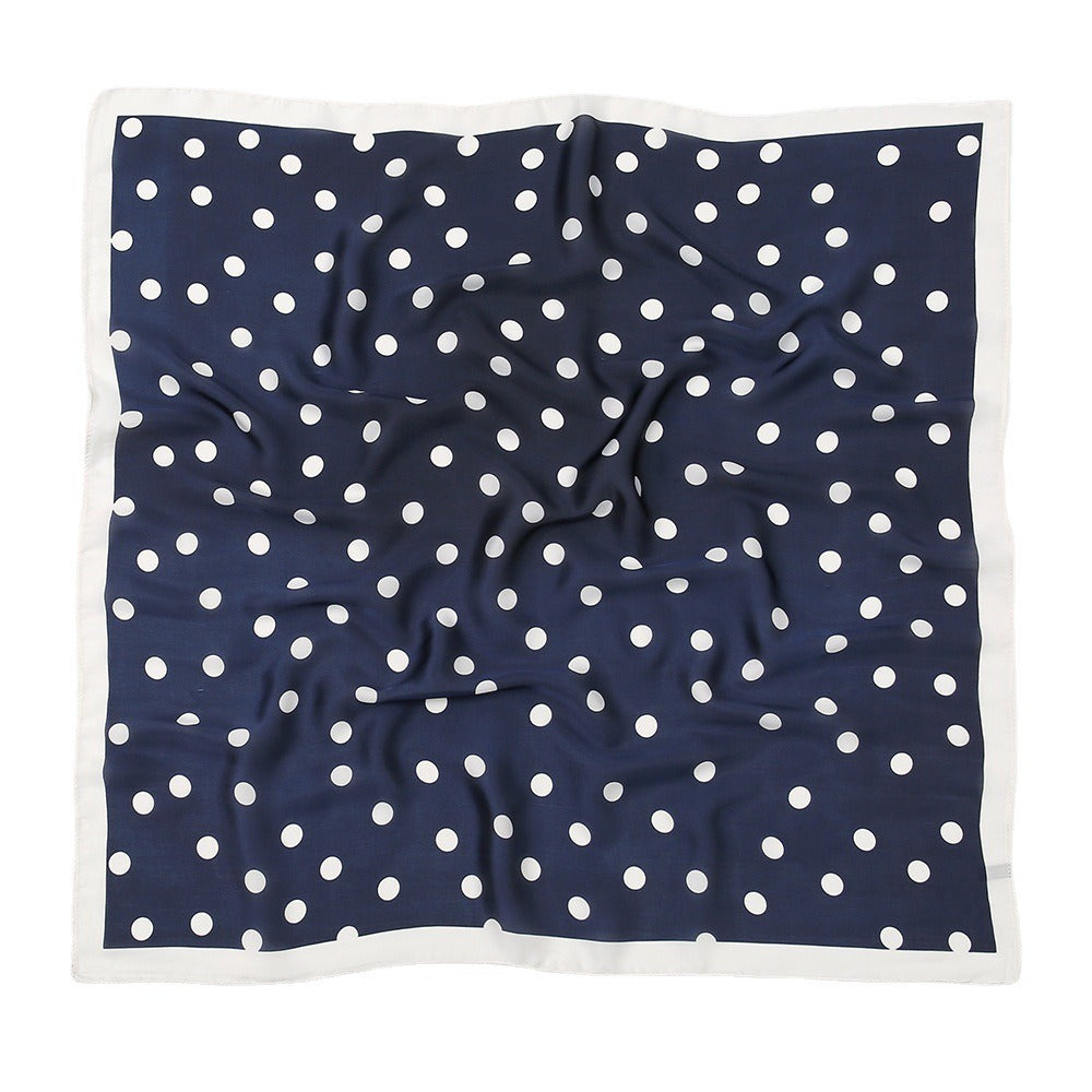 Scarf Women's Spring, Summer, and Autumn New Simulation Silk 70 Square Scarf Versatile Professional Decoration Scarf