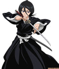 Kuchiki Rukia Shinigami Cosplay Costume Wig Shoes Set Anime Halloween For Woman Men Clothes