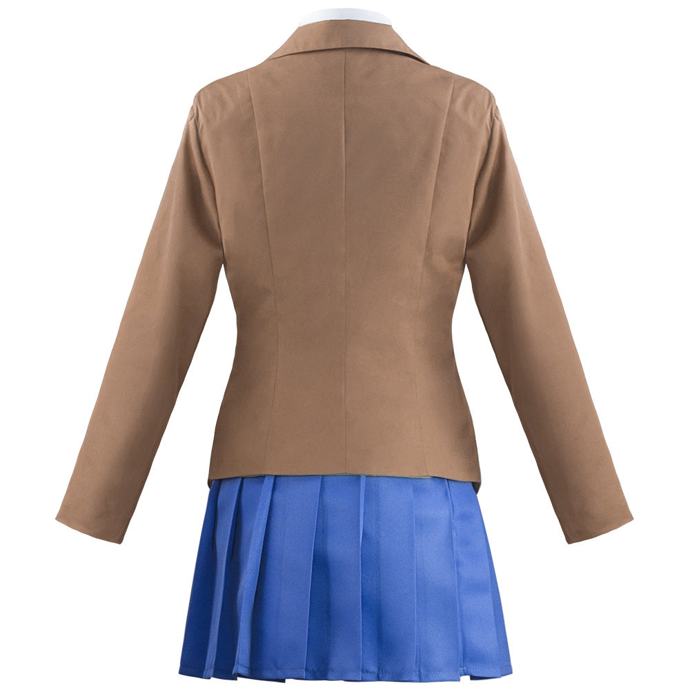 Halloween Costume Monica Women's Literature Club Heartbeat Department Cosplay Costume Monica Cosplay Outfit