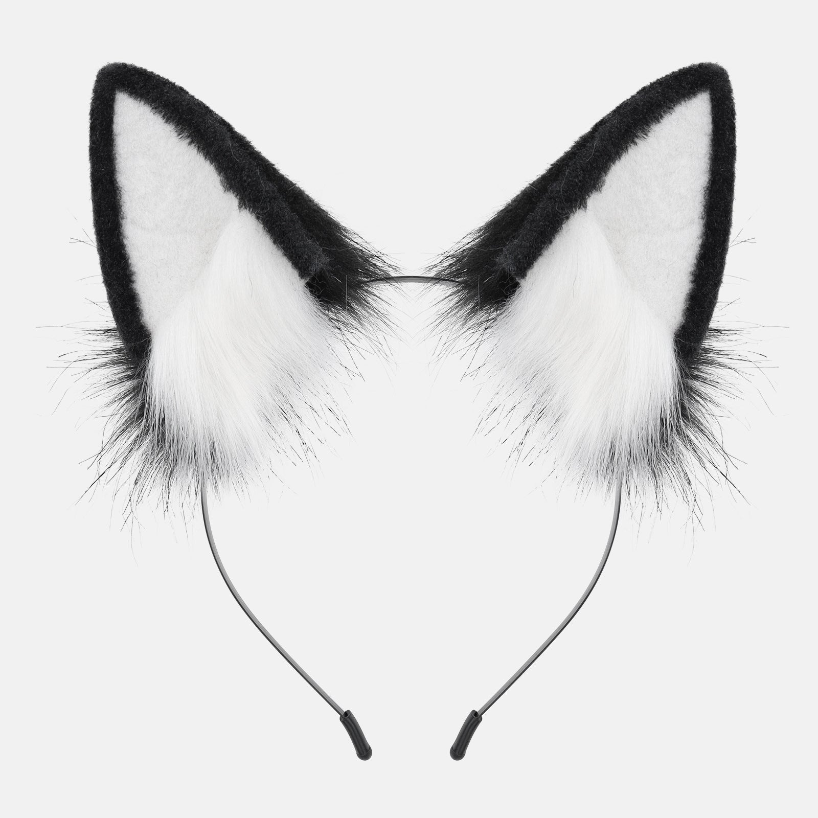 Handmade Plush Cat Ears Festival Party Role Play Cosplay Realistic Fox Animal Ears Headband