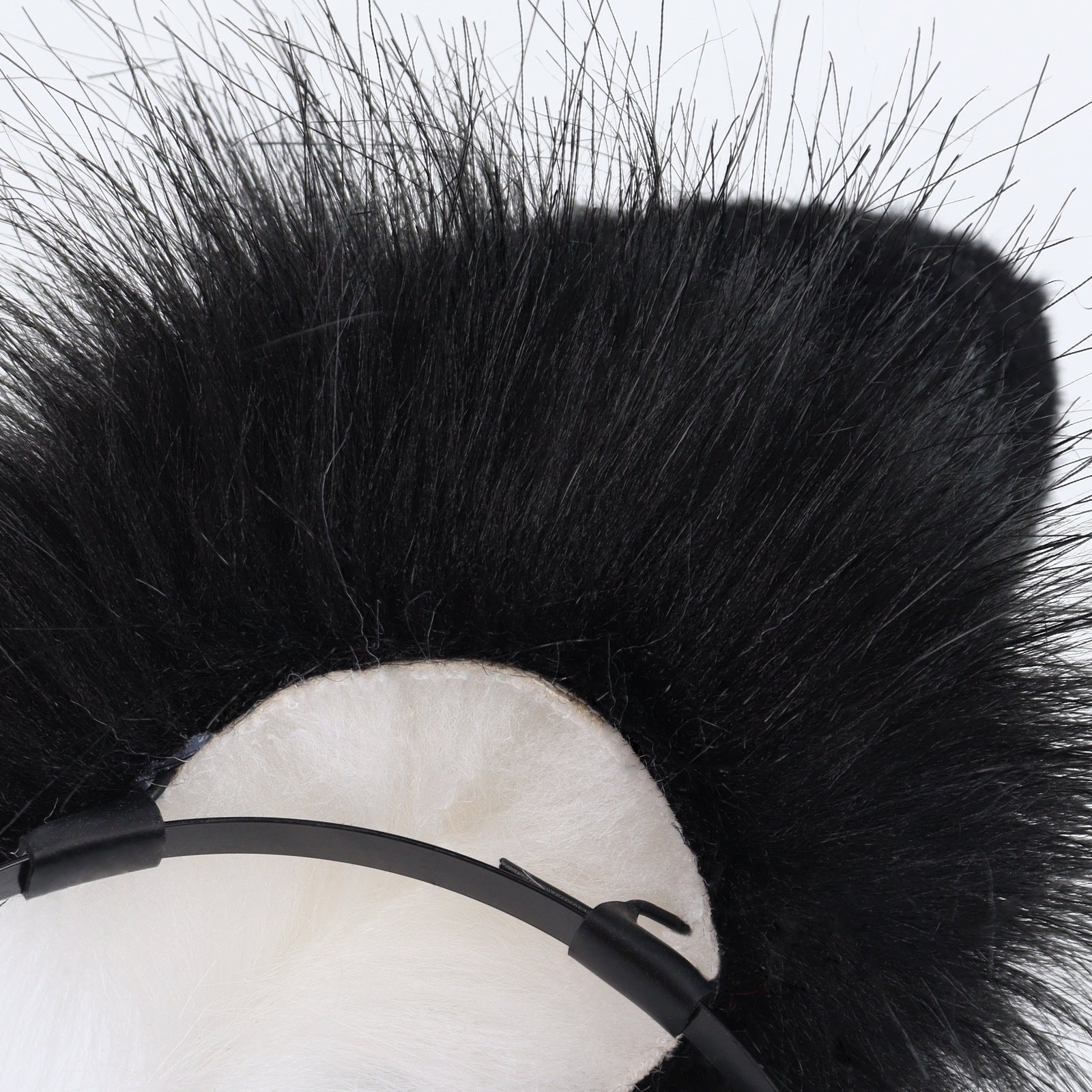 Cute Plush Rabbit Ears Hair Accessory for Anime Cosplay Costume, Realistic Animal Ears Headband Hairband