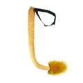Halloween Costume Party Animal Tail Accessory - Lion, Zebra, Tiger, Giraffe Cosplay Animal Tail Prop